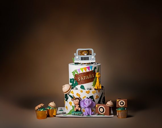 ماکت کیک تولد آتلیه لیماژ